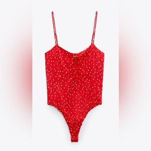 NWT Cute Zara stars bodysuit size small